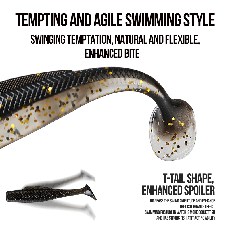 TAIYU Floating Water T-Tail He - Fishing Lure Soft Plastic review and price