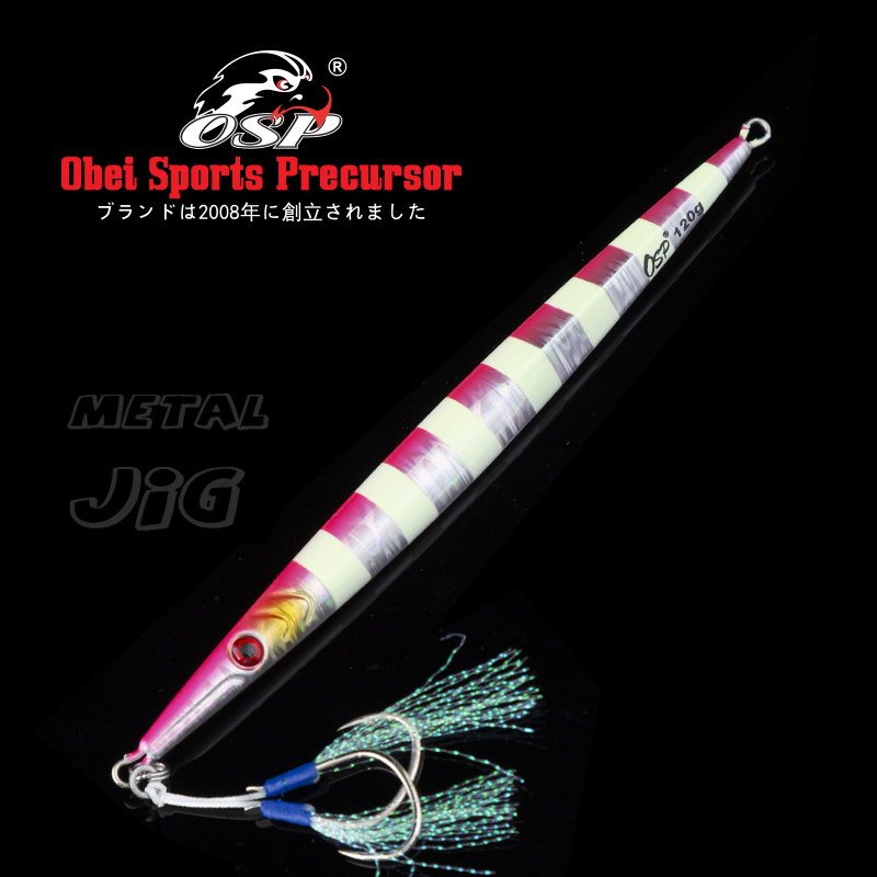 OSP 120-150g Metal Jigging Obe - Fishing Lure Spoon review and price