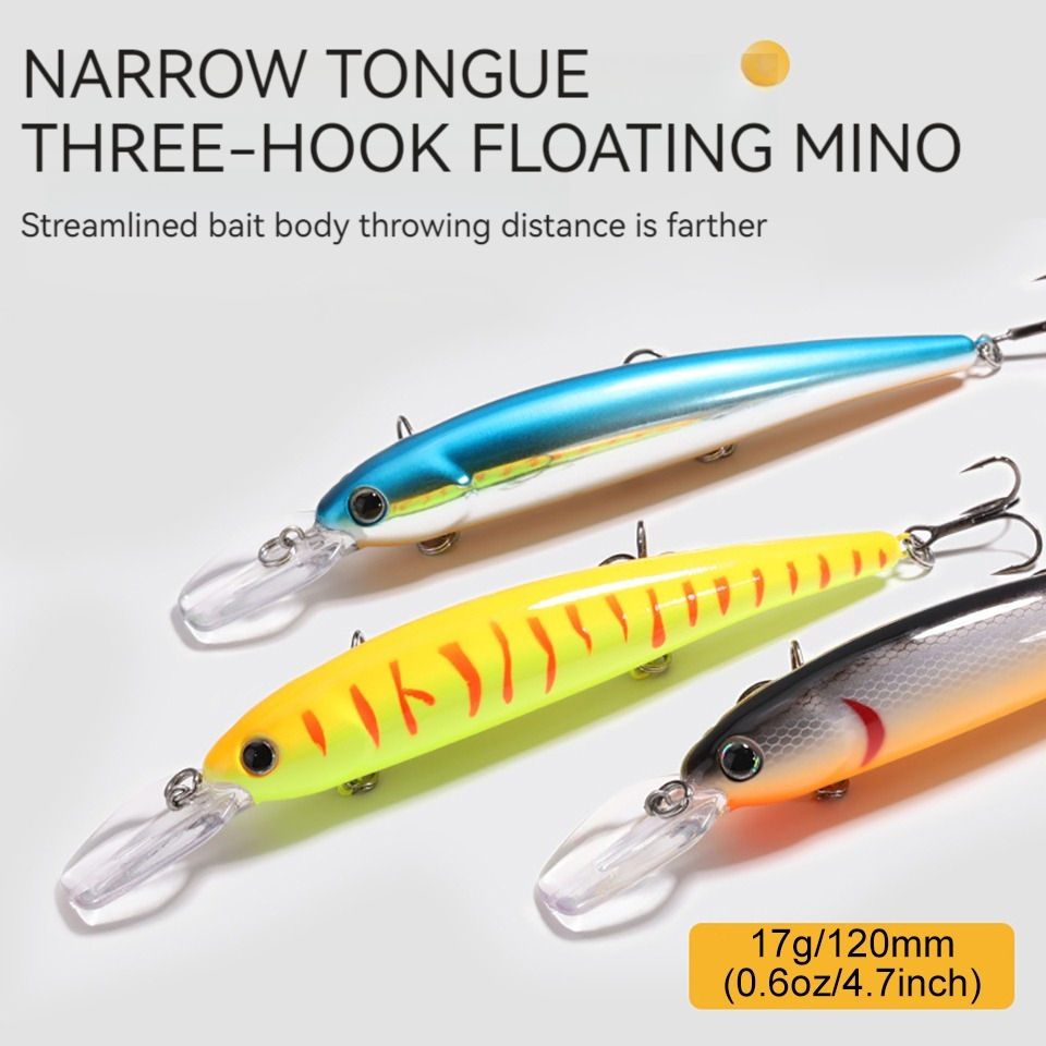 12cm 17g Jerkbait Minnow Big C - Fishing Lure Jerkbait review and price