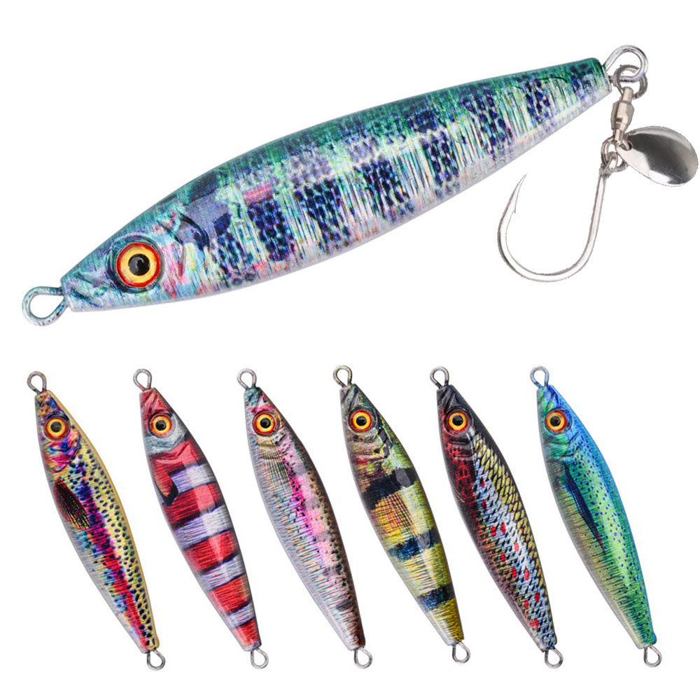 Metal Jig Lure With Spinning B - Fishing Lure Buzzbait review and price