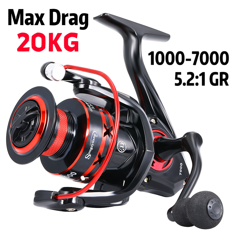 Sougayilang 1000-7000 Spinning - Kastking Reel Zephyr review and price